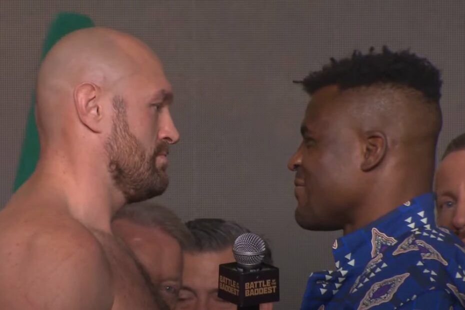 Fury versus Ngannou