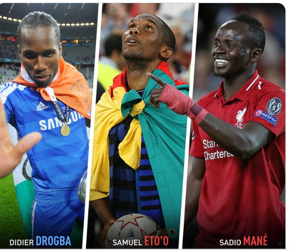 African star footballers