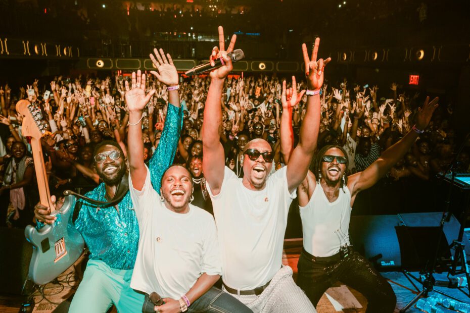 Afropop band Sauti Sol performs in Washington DC