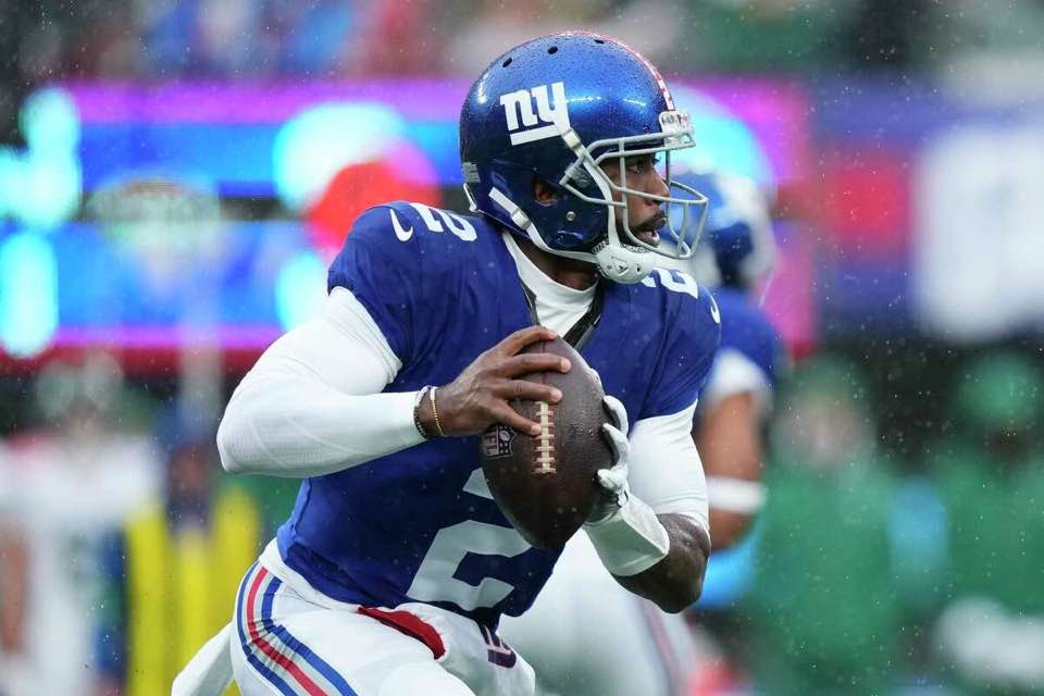 Tyrod Taylor is the first Black quarterback to ever win a game for New York Giants