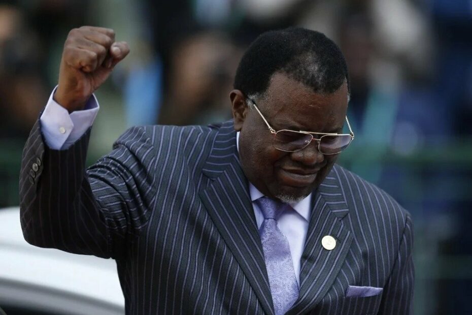 Namibia's President Hage Geingob death